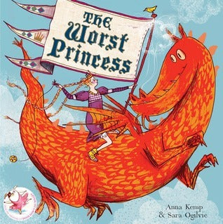 Book cover of The Worst Princess by Sara Ogilvie