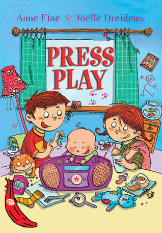 Book cover of Press Play by Anne Fine