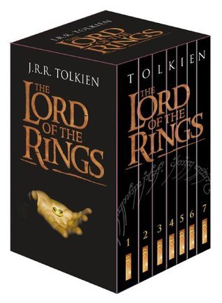 Book cover of The Lord of the Rings by J.R.R. Tolkien