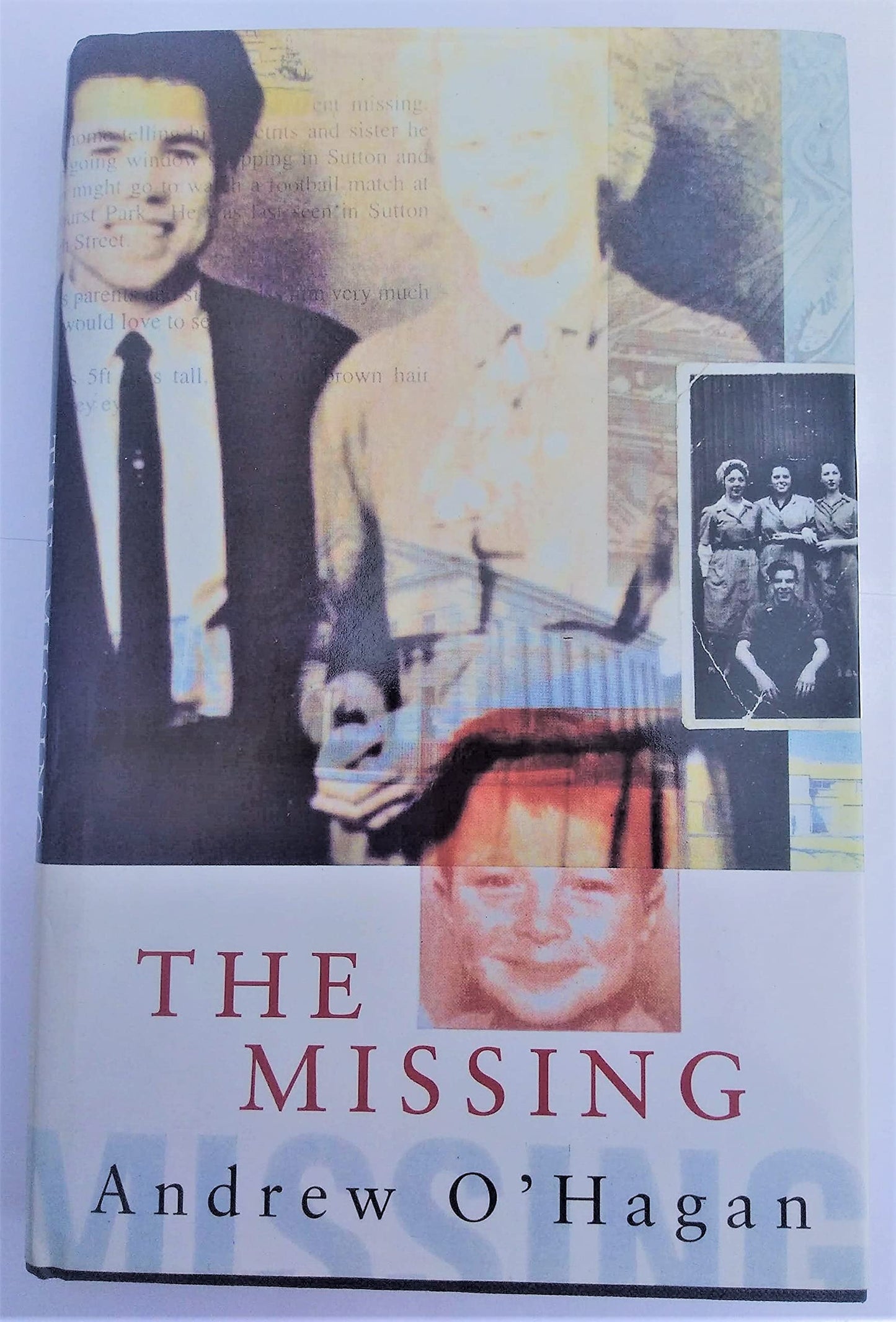 Book cover of The Missing by Andrew O'Hagan