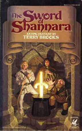 Book cover of The Sword Of Shannara by Terry Brooks