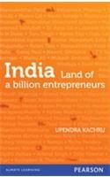 Book cover of India Land of a Billion Entrepreneurs by Upendra Kachru