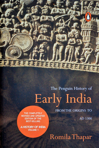 Book cover of History Of Early India: From The Origins To Ad 1300 by Romila Thapar