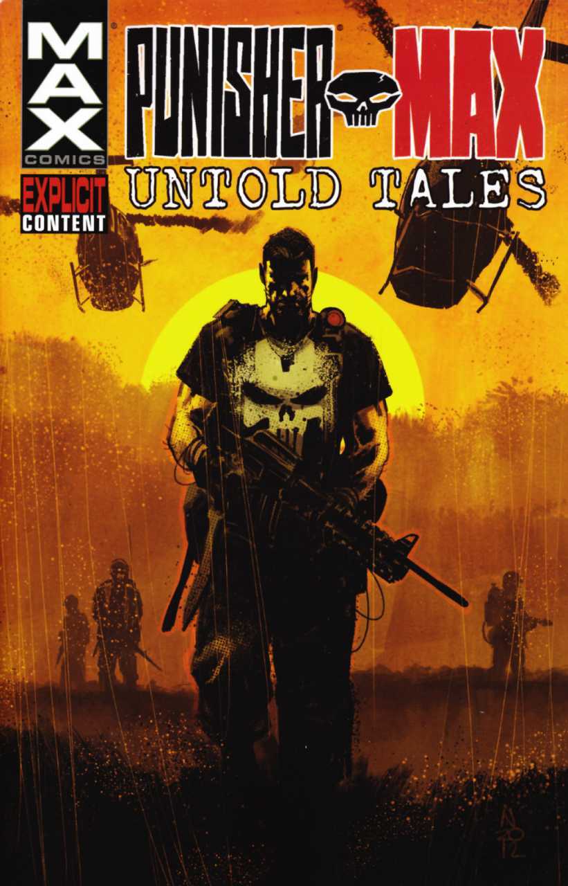 Book cover of Untold Tales Of Punisher MAX by Jason Starr, Jason Latour, Roland Boschi (Illus.)