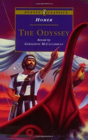Book cover of The Odyssey by Geraldine McCaughrean