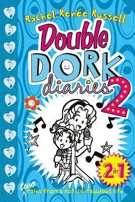 Book cover of Double Dork Diaries 2 by Rachel Renée Russell