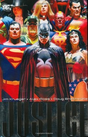 Book cover of Justice, Volume 1 by Jim Krueger, Doug Braithwaite
