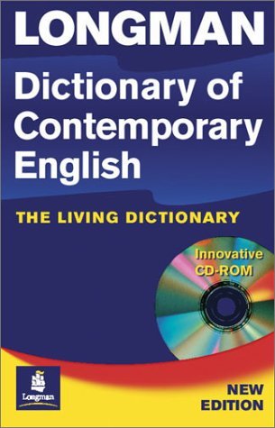 Book cover of Longman Dictionary Of Contemporary English 4 With CD by Longman