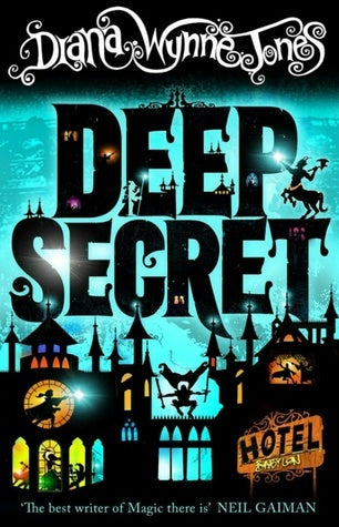 Book cover of Deep Secret by Diana Wynne Jones