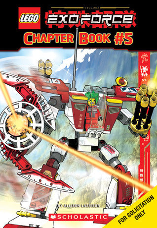 Book cover of Lego Exo-Force: Race To The Golden City by Allison Lassieur