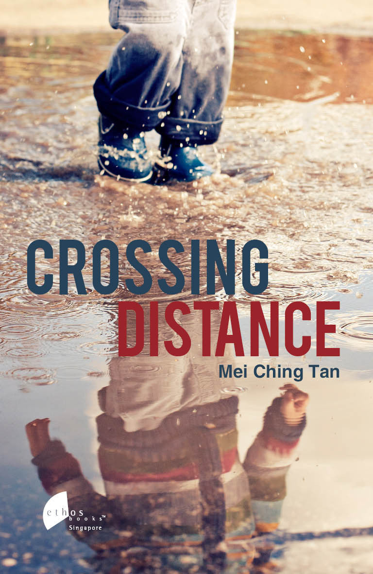 Book cover of Crossing Distance by Tan Mei Ching
