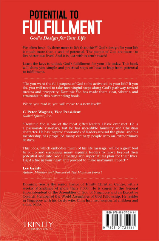 Book cover of Potential To Fulfillment: God's Design For Your Life by unknown author