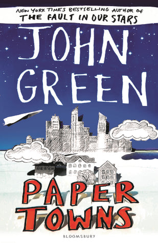 Book cover of Paper Towns by John Green