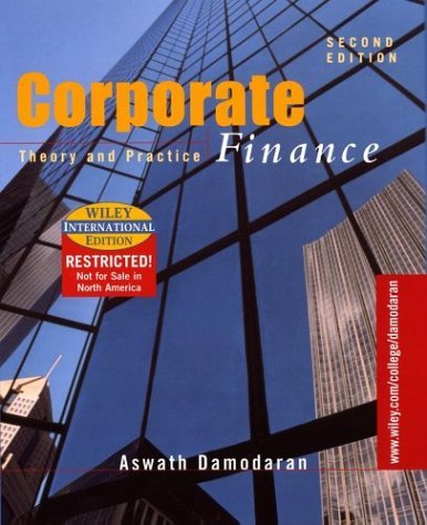 Book cover of Corporate Finance: Theory And Practice by Aswath Damodaran