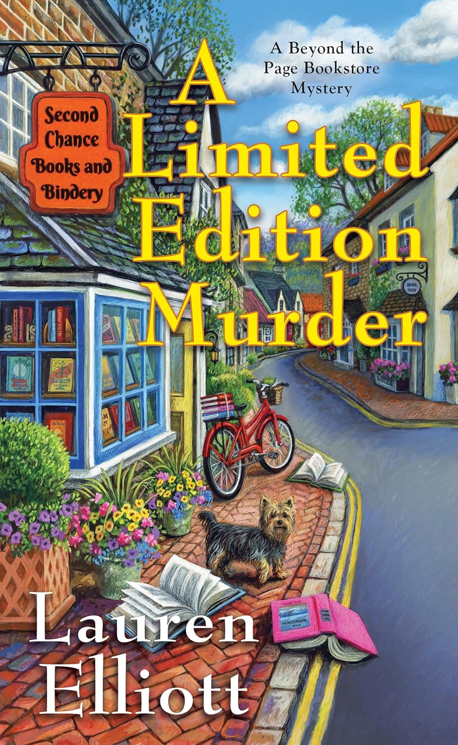 Book cover of A Limited Edition Murder by Lauren Elliott
