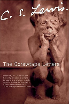 Book cover of The Screwtape Letters by C.S. Lewis