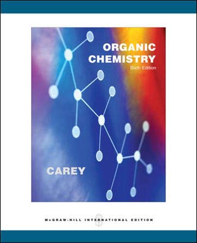 Book cover of Organic Chemistry by Francis A. Carey