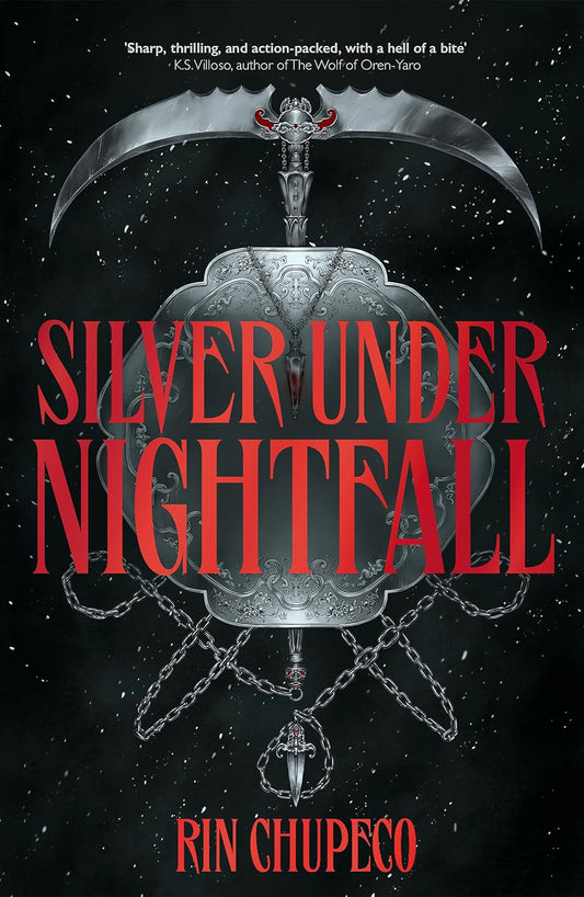 Book cover of Silver Under Nightfall by Rin Chupeco