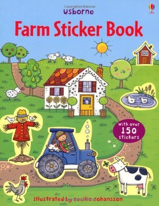 Book cover of Farm Sticker Book by Sam Taplin, Cecilia Johansson (Illus.)