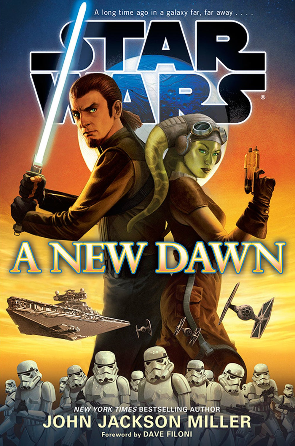 Book cover of A New Dawn by John Jackson Miller, Dave Filoni (Introduction)