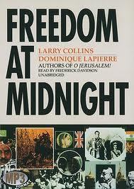 Book cover of Freedom At Midnight by Dominique Lapierre, Larry Collins