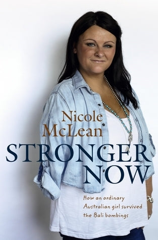 Book cover of Stronger Now by Nicole McLean