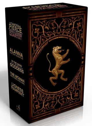 Book cover of The Song of the Lioness Quartet by Tamora Pierce, Nekro (Illustrations)