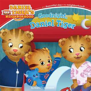 Book cover of Goodnight, Daniel Tiger by Angela C. Santomero