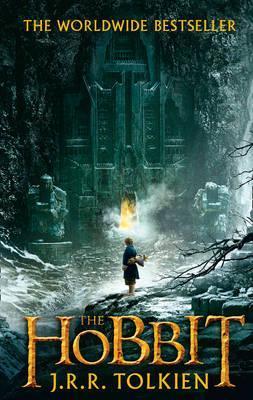 Book cover of The Hobbit by J.R.R. Tolkien