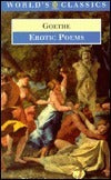 Book cover of Erotic Poems by Johann Wolfgang von Goethe, David Luke (Trans.), Hans Rudolf Vaget (Ed.)