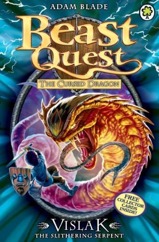 Book cover of Vislak The Slithering Serpent by Adam Blade