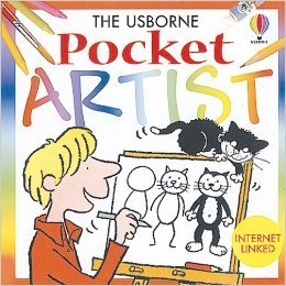 Book cover of The Usborne Pocket Artist by Judy Tatchel
