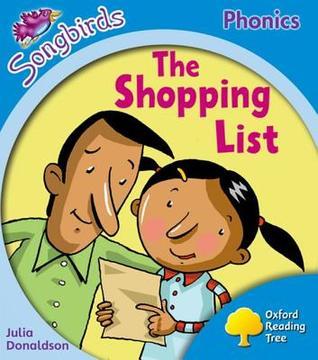 Book cover of The Shopping List by Julia Donaldson, Clare Kirtley (Series_Editor)