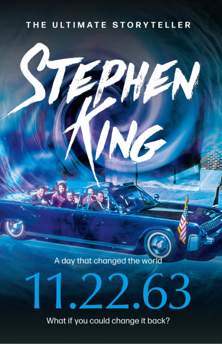 Book cover of 11.22.63 by Stephen King