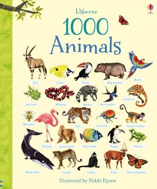 Book cover of 1000 Animals by Jessica Greenwell