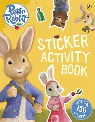 Book cover of Peter Rabbit Animation Sticker Book by Beatrix Potter