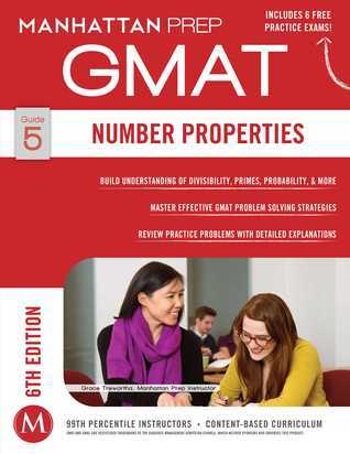 Book cover of Number Properties Gmat Strategy Guide, Sixth Edition by Manhattan Prep