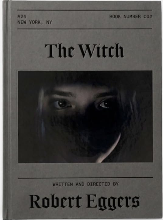 Book cover of The Witch Screenplay Book by Robert Eggers