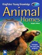 Book cover of Animal Homes by Angela Wilkes