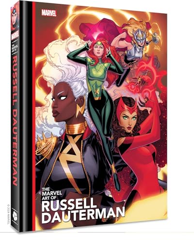 Book cover of The Marvel Art of Russell Dauterman by Russell Dauterman (Artist)