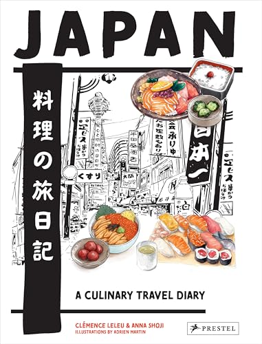 Book cover of Japan: A Culinary Travel Diary by Clémence Leleu, Anna Shoji