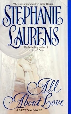 Book cover of All About Love by Stephanie Laurens