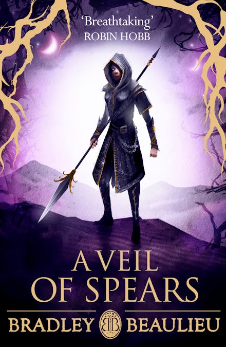 Book cover of A Veil of Spears by Bradley P. Beaulieu