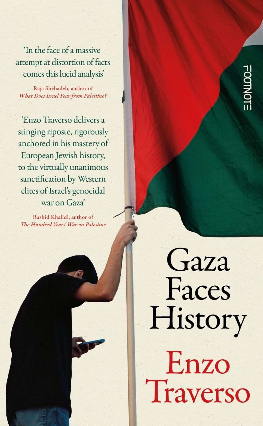 Book cover of Gaza Faces History by Enzo Traverso