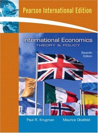 Book cover of International Economics: Theory And Policy by Paul Krugman, Maurice Obstfeld
