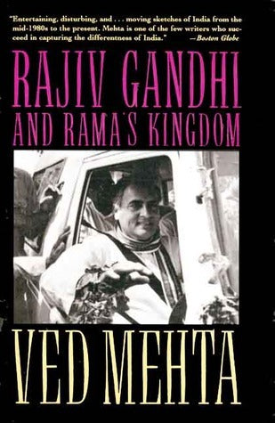 Book cover of Rajiv Gandhi And Ramas Kingdom by Ved Mehta