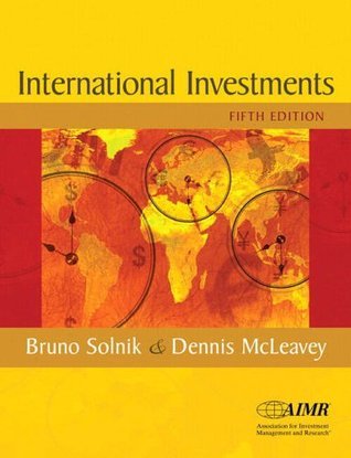 Book cover of International Investments by Bruno H. Solnik, Dennis W. McLeavey
