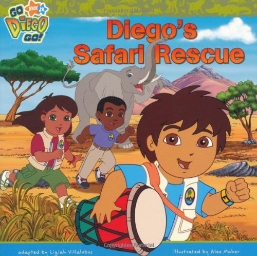Book cover of Diego's Safari Rescue by Nickelodeon Publishing