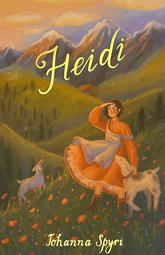 Book cover of Heidi by Johanna Spyri