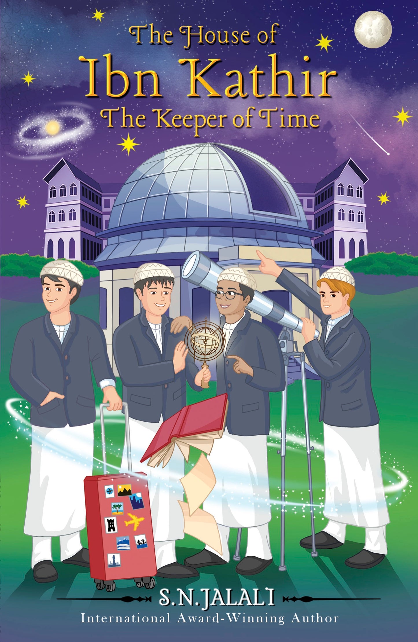 Book cover of The House of Ibn Kathir - The Keeper of Time by S.N. Jalali